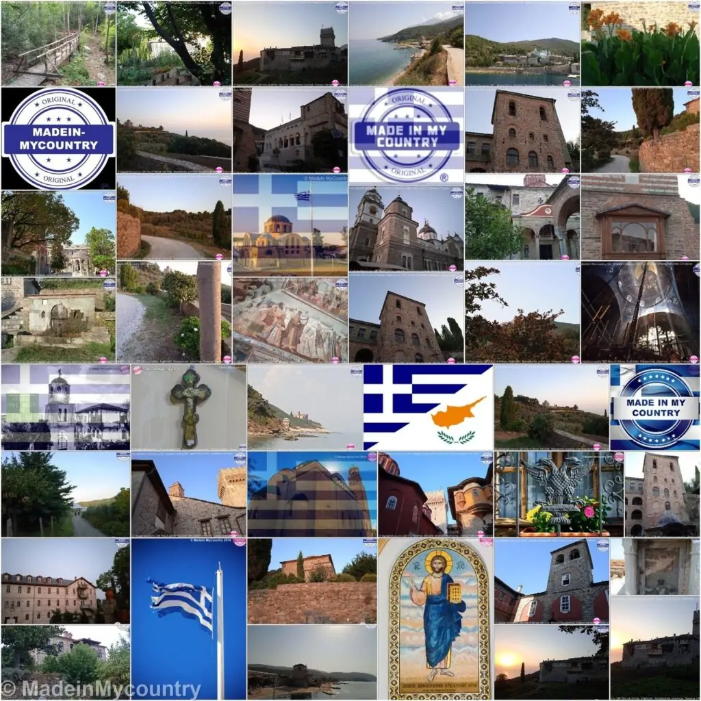 Awe inspiring Agion Oros (Mount Athos) Greek Orthodox Christianity (GR) MadeinMycountry Macedonian province of Greece (Hellas) Άγιον Όρος (Mount Athos) MadeinMycountry is a global platform that celebrates and supports local history, culture, art, and nature conservation efforts.